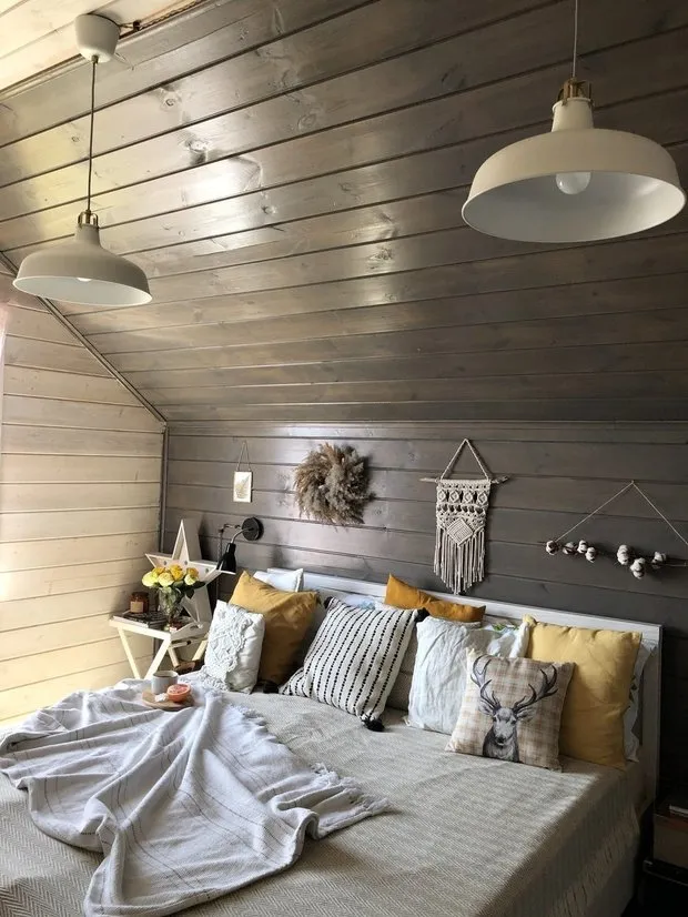 Foto: estilo nórdico, Dormitorio, Nórdico, Reforma práctica, Guía – fotos en nuestro sitio web