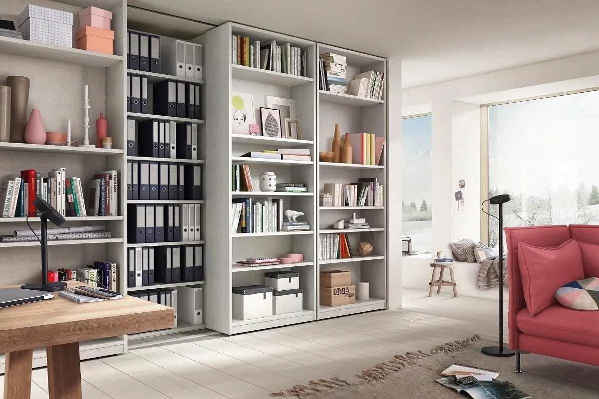 Photo: Scandinavian-style living room, Tips, Storage – photo on our website