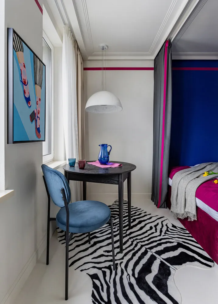 Foto: estilo pop art, Apartamento pequeño – foto en nuestro sitio web