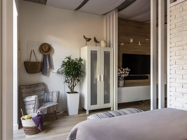 Foto: estilo boho, Apartamento pequeño – fotos en nuestro sitio web