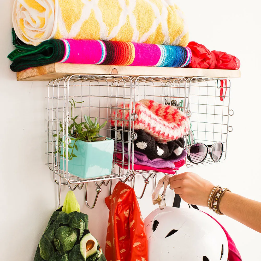 照片：普罗旺斯与乡村风格卧室、门厅、室内装饰、DIY、公寓、配件、装饰、如何自己制作架子 – 我们网站上的照片