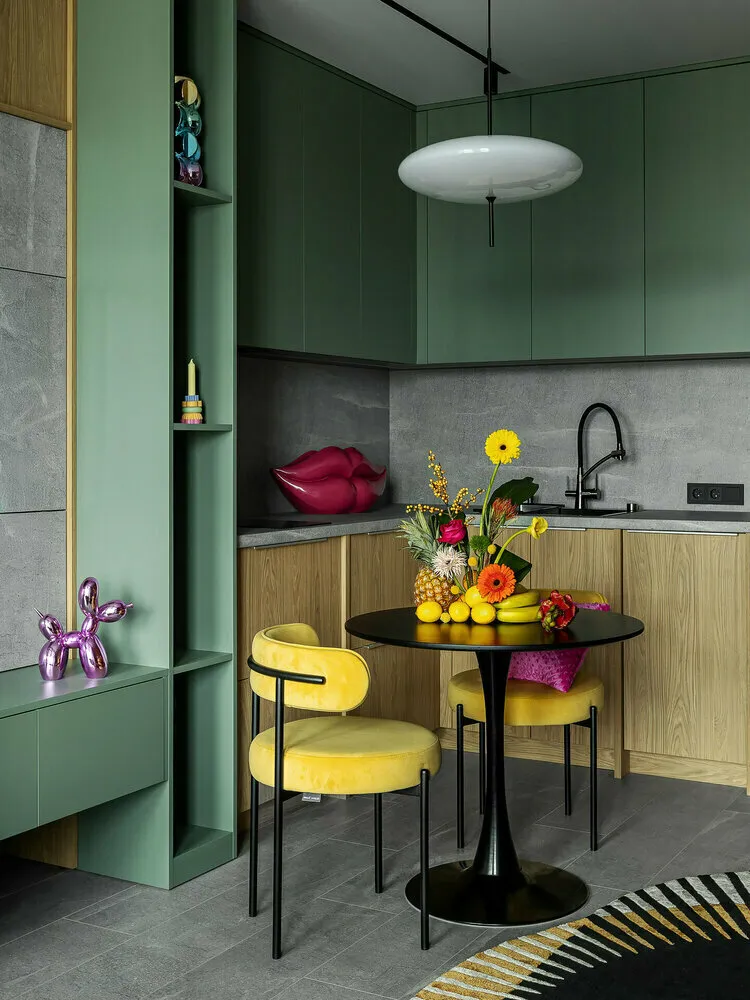 Foto: estilo pop art, Apartamento pequeño – foto en nuestro sitio web