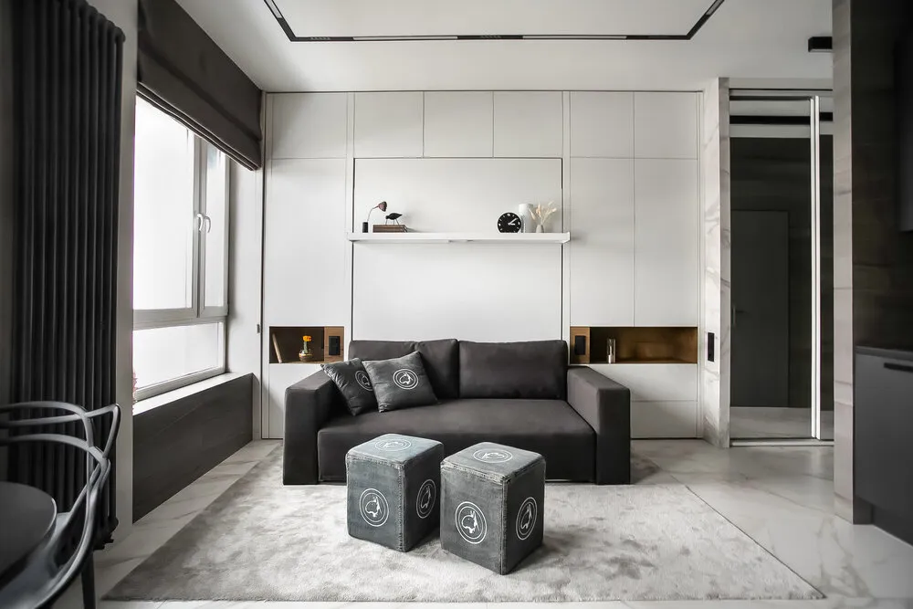 Foto: estilo , Apartamento, Estudio, Rediseño, hasta 40 metros cuadrados – foto en nuestro sitio web