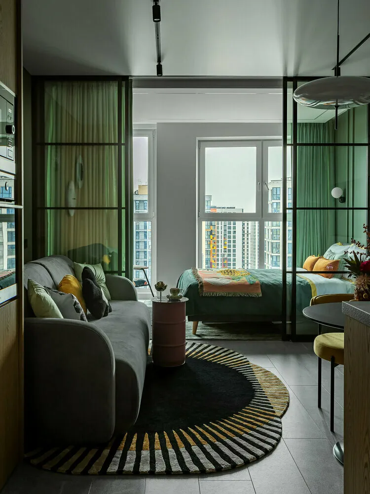 Foto: estilo pop art, Apartamento pequeño – foto en nuestro sitio web