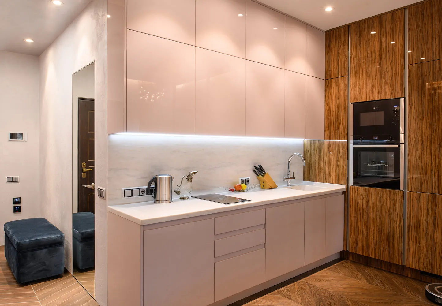 照片:现代风格厨房和餐厅、客厅、卧室、装饰与DIY、工作室、小空间百科全书 – 我们网站上的照片