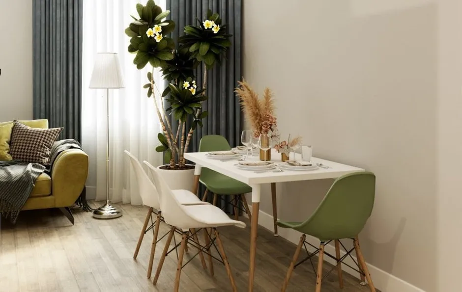 照片:现代风格厨房与餐厅,Gid,Home Emotions Studio,朱莉娅·萨福诺娃,奥列格莎·贝雷佐夫斯卡娅,朱莉娅·考夫尔德特,阿丽娜·特洛伊洛娃——照片在我们网站上