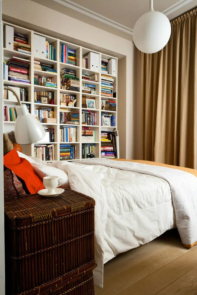 照片:北欧风格卧室,小公寓,技巧,伊琳娜·克拉申尼科娃 – 我们网站上的照片