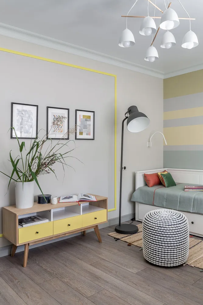 Foto: Habitación infantil en estilo escandinavo, Guía, consejos de diseño, enciclopedia_de_interior, Art Group, Olesia Berezovskaya, One Line Design, Evgenia Lebedeva, Daria Vlasova, Kateryna Kuznetsova, Olga Rubejina – foto en nuestro sitio web