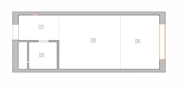 Foto: Minimalista, Apartamento pequeño – fotos en nuestro sitio web