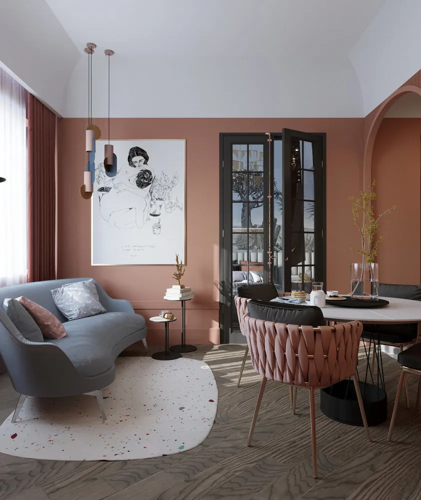 照片:现代风格卧室,Gid,Home Emotions Studio,朱莉娅·萨福诺娃,奥列格莎·贝雷佐夫斯卡娅,朱莉娅·考夫尔德特,阿丽娜·特洛伊洛娃——照片在我们网站上