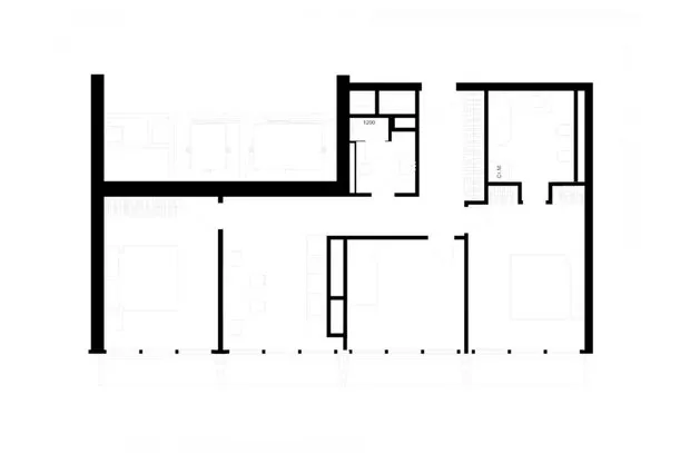 Foto: im Stil von Trasher, Wohnung, Renovierung in der Praxis, 3 Zimmer, 60-90 Quadratmeter – Fotos auf unserer Website