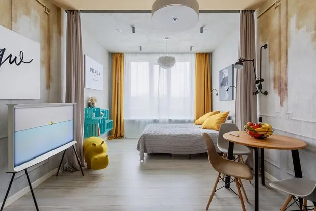 Foto: Minimalista, Apartamento pequeño – fotos en nuestro sitio web