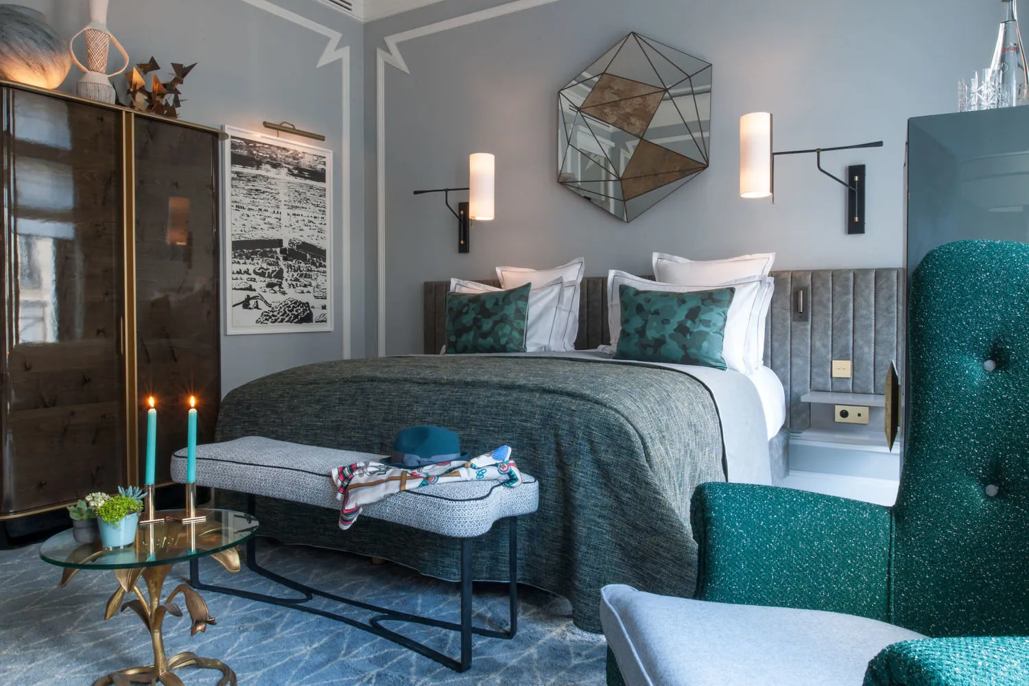 照片：现代卧室风格，室内装饰，巴黎，Jean Louis Denis，Ora Ito – 我们网站上的照片