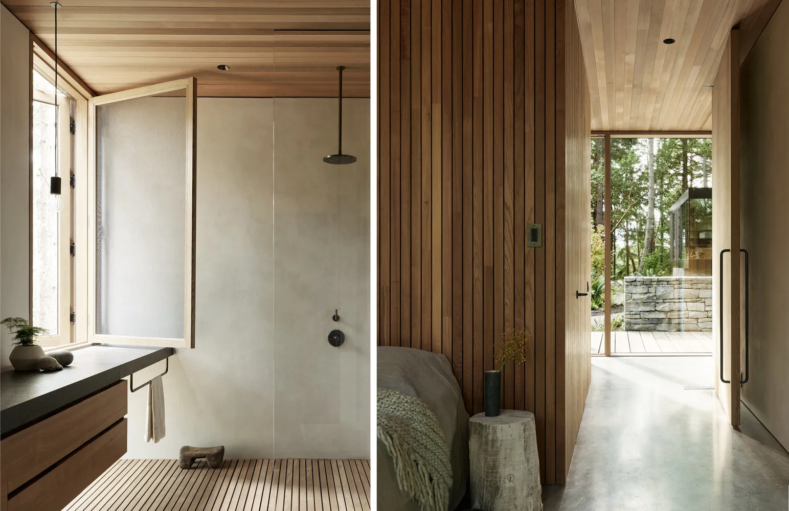 照片:现代风格、房屋、极简主义、米色、灰色、家居与小屋 – 网站上的照片