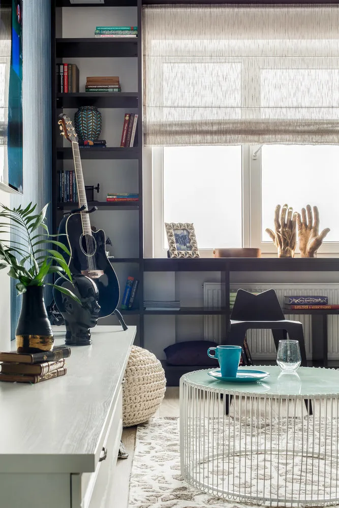 照片：混搭风格客厅，如何让室内更温馨的技巧，舒适家居，如何营造温馨氛围，Leroy Merlin – 我们网站上的照片