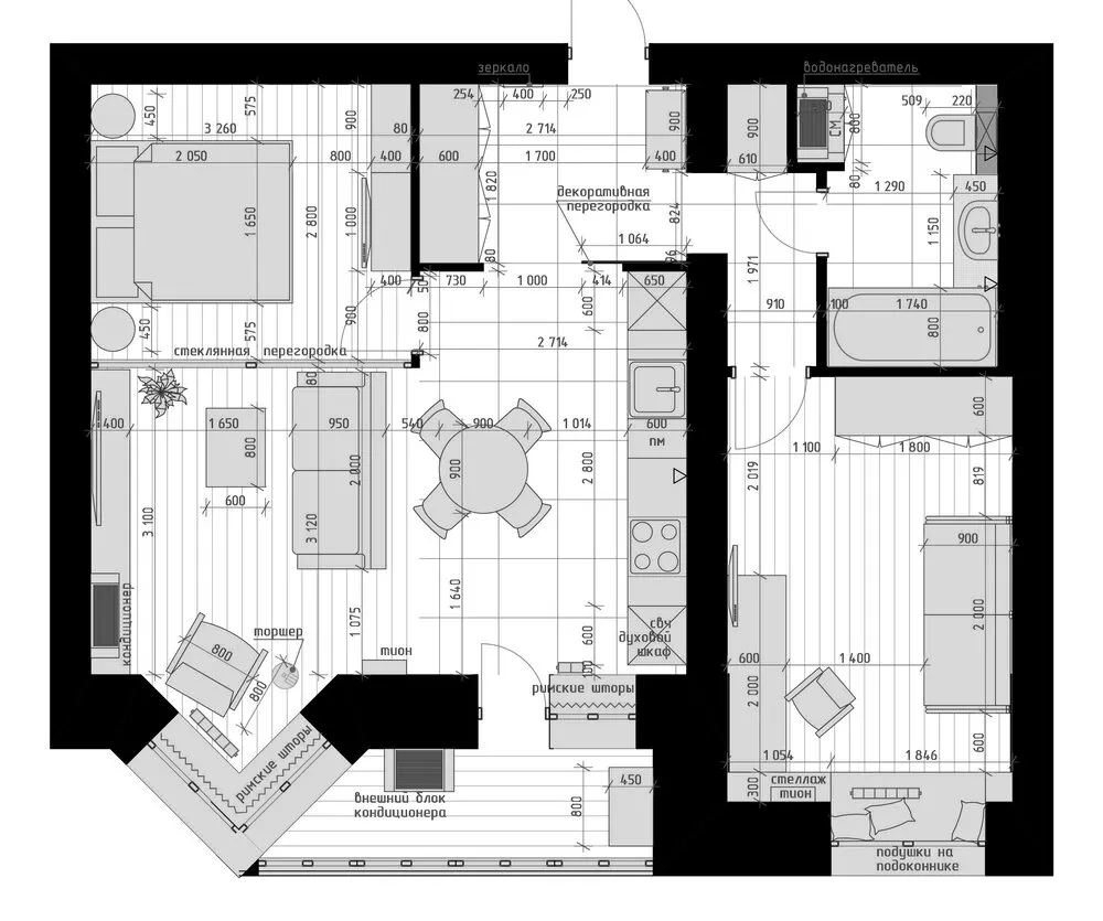 Foto: estilo, Vestíbulo, Renovación, Irina Kutenkova, Alexander Kutenkov – foto en nuestro sitio web