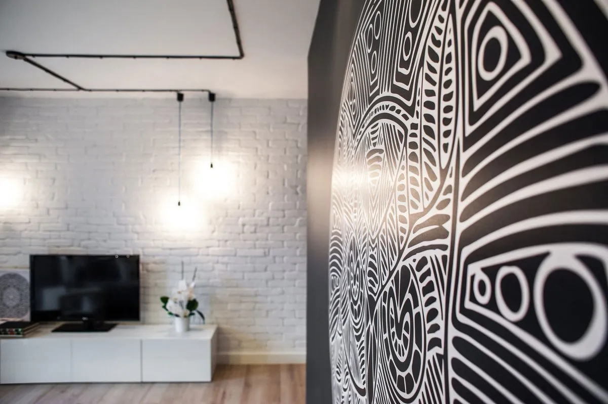 照片:北欧风格客厅,室内装饰,公寓,波兰,宜家 – 我们网站上的照片