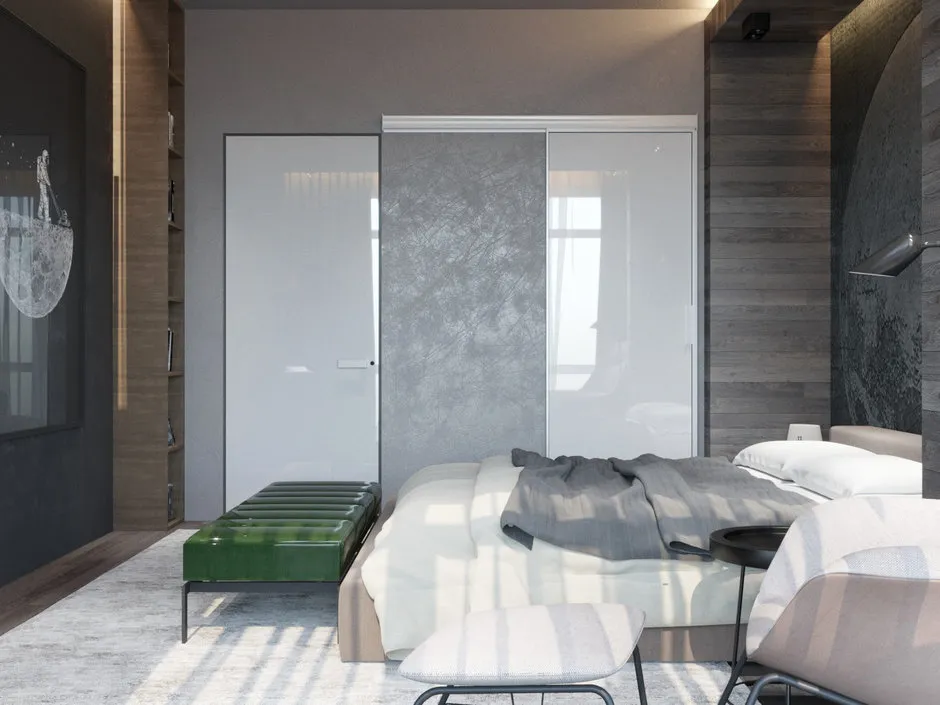 Foto: en estilo , Dormitorio, Clásico, Loft, Moderno, Ecléctico, Decoración y DIY, Apartamento, Decoración, Ecológico, enciclopedia_decor – foto en nuestro sitio web