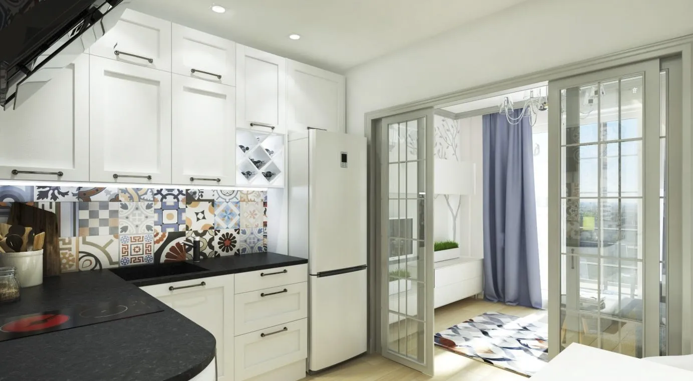 Photo: Kitchen and Dining Room in Scandinavian Style, Tips – photos on our website