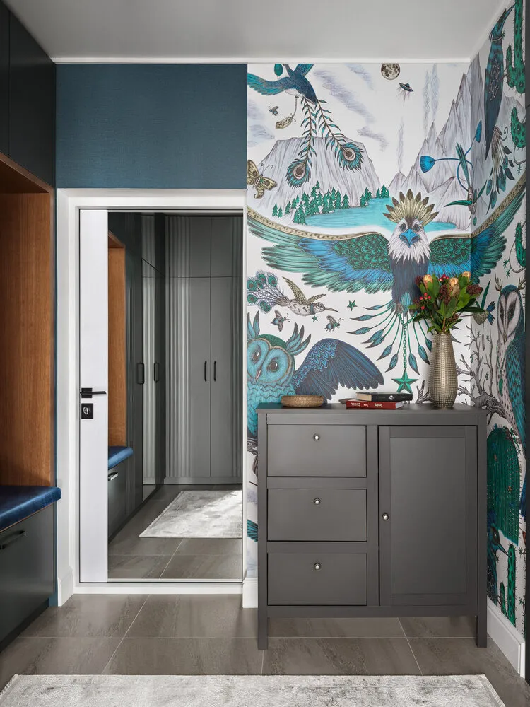 Photo : en style , Entrée, Intérieur de chambre, Design d'intérieur, Conseils, idées pour une entrée, rénovation de corridor, design d'entrée petite, idées pour décorer une entrée, design d'entrée, comment disposer le mobilier dans un corridor, ergonomie de l'entrée, comment décorer une entrée, entrée pratique, petite entrée design, idées pour petite entrée, intérieur de corridor, organisation de l'espace dans une entrée – photo sur notre site