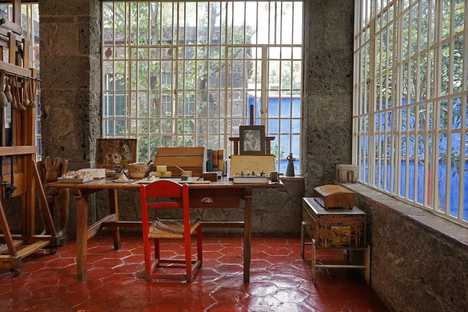 照片：普罗旺斯与乡村风格办公室，装饰与DIY，房屋，蓝屋，墨西哥，家居与小屋，墨西哥城，弗里达·卡罗 – 我们网站上的照片