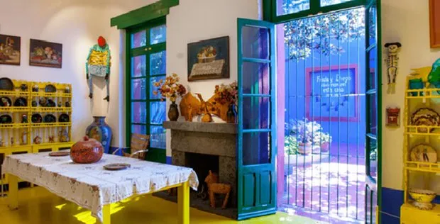 照片：普罗旺斯与乡村风格厨房和餐厅，装饰与DIY，房屋，蓝屋，墨西哥，家居与小屋，墨西哥城，弗里达·卡罗 – 我们网站上的照片