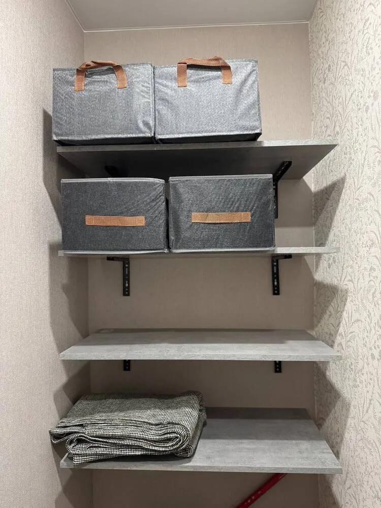 Foto: Guardarropa en estilo Escandinavo, Moderno, Apartamento, Proyecto del día, San Petersburgo, Krushchev, 2 habitaciones, 40-60 metros, Anna Karacheva – fotos en nuestro sitio web