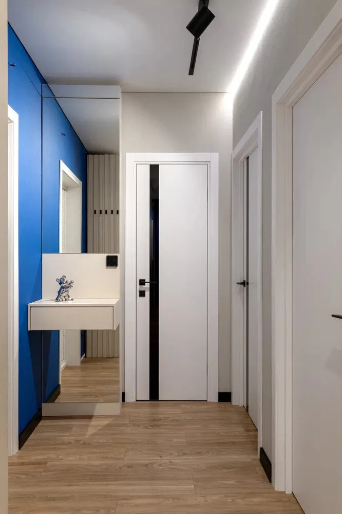 Photo : en style , Entrée, Intérieur de chambre, Design d'intérieur, Conseils, idées pour une entrée, rénovation de corridor, design d'entrée petite, idées pour décorer une entrée, design d'entrée, comment disposer le mobilier dans un corridor, ergonomie de l'entrée, comment décorer une entrée, entrée pratique, petite entrée design, idées pour petite entrée, intérieur de corridor, organisation de l'espace dans une entrée – photo sur notre site