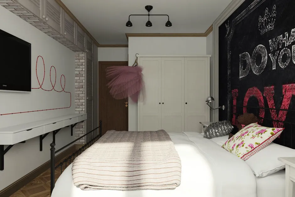 Foto: Dormitorio en estilo Moderno, Clásico, Loft, Ecléctico, Decoración y DIY, Apartamento, Decoración, Ecológico, enciclopedia_decor – foto en nuestro sitio web