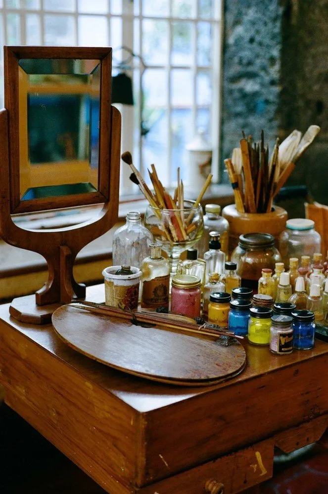 照片：普罗旺斯与乡村风格办公室，装饰与DIY，房屋，蓝屋，墨西哥，家居与小屋，墨西哥城，弗里达·卡罗 – 我们网站上的照片