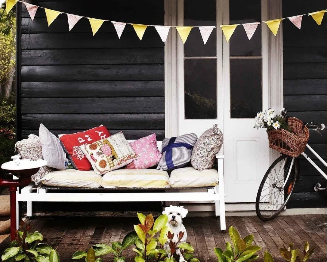 照片：普罗旺斯与乡村风格露台，阁楼，北欧风格，现代，房屋，技巧，小屋，别墅，木屋，生态 – 我们网站上的照片