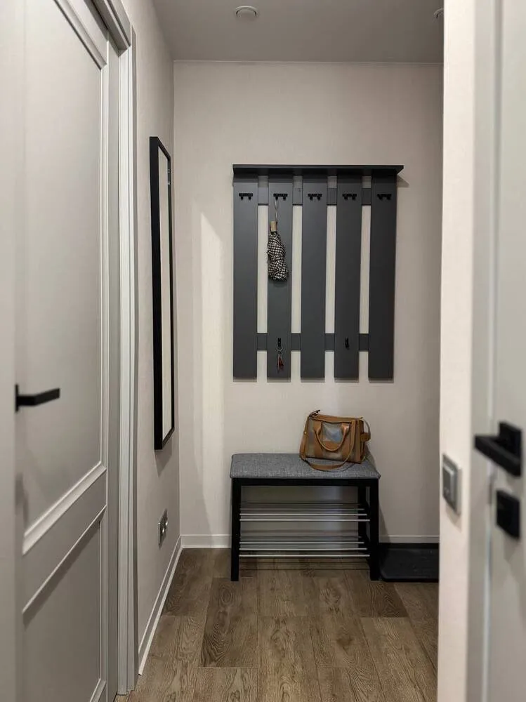 Foto: Vestíbulo en estilo Escandinavo, Moderno, Apartamento, Proyecto del día, San Petersburgo, Krushchev, 2 habitaciones, 40-60 metros, Anna Karacheva – fotos en nuestro sitio web