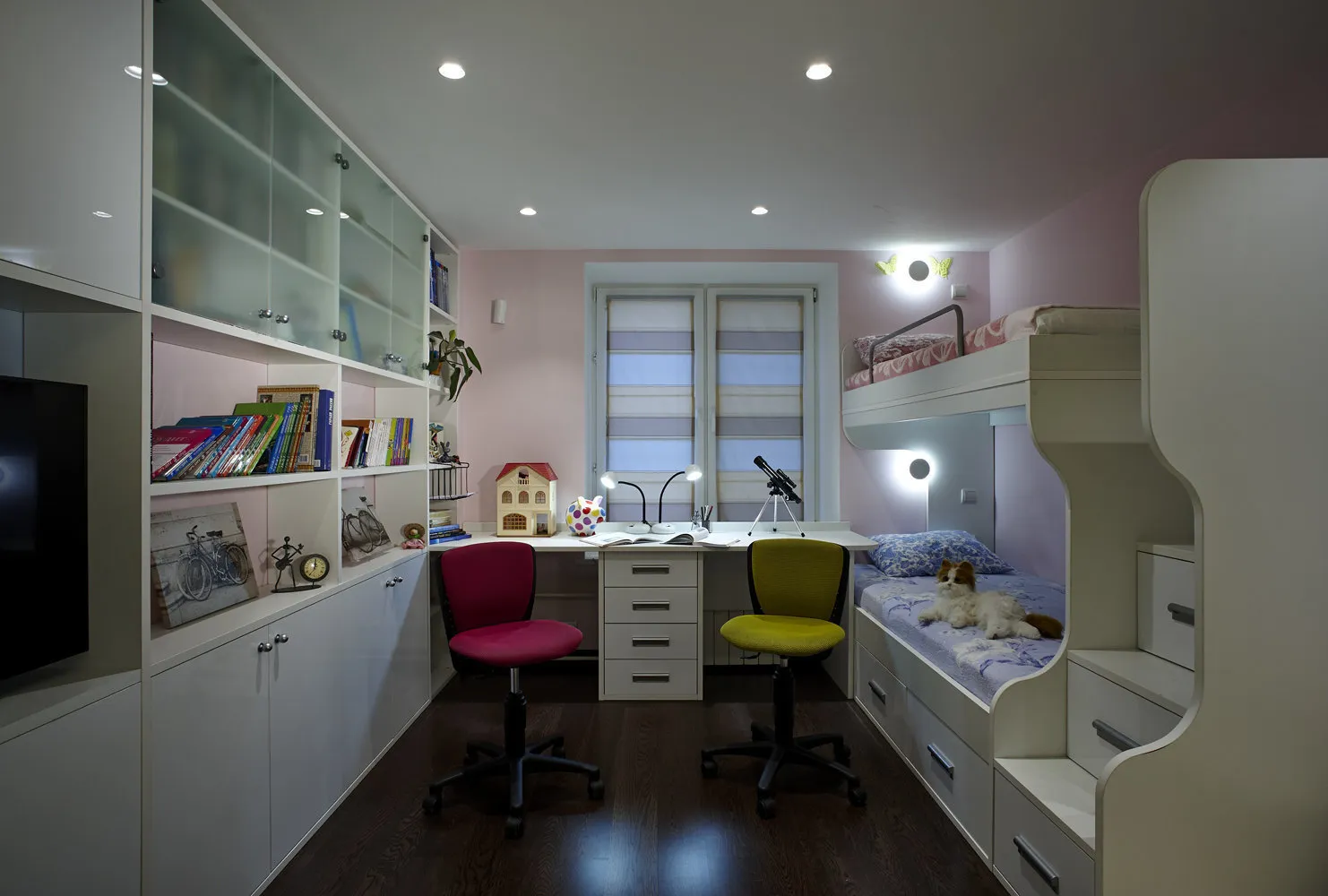 照片：斯堪的纳维亚风格儿童卧室，卧室，提示 – 我们网站上的照片