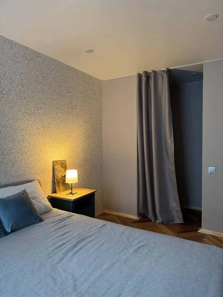 Foto: Dormitorio en estilo Escandinavo, Moderno, Apartamento, Proyecto del día, San Petersburgo, Krushchev, 2 habitaciones, 40-60 metros, Anna Karacheva – fotos en nuestro sitio web