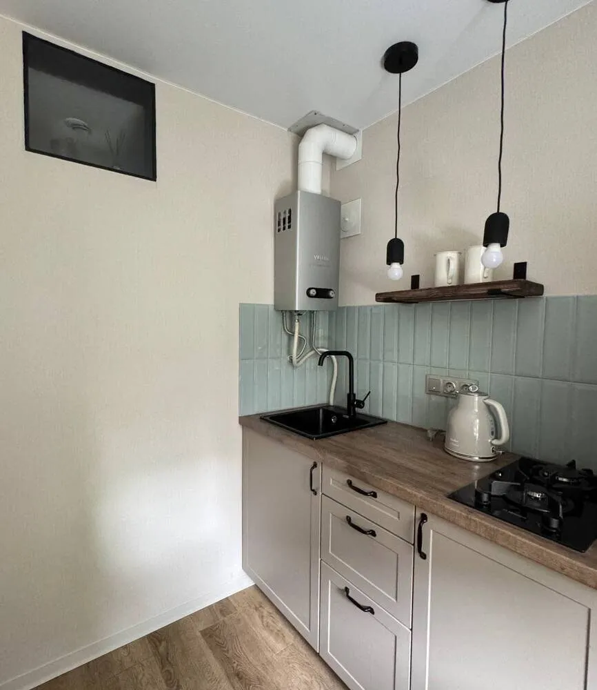 Foto: Cocina y comedor en estilo Escandinavo, Moderno, Apartamento, Proyecto del día, San Petersburgo, Krushchev, 2 habitaciones, 40-60 metros, Anna Karacheva – fotos en nuestro sitio web