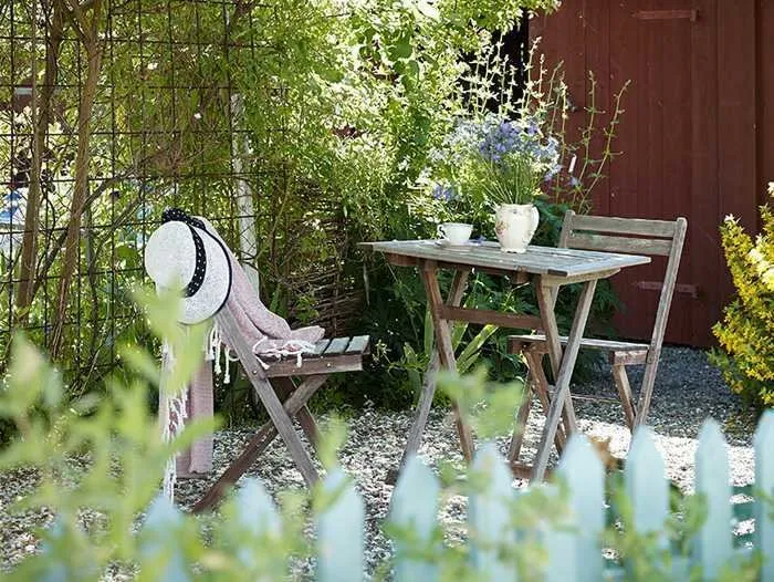 Photo: in Provence and Cottage style, Classic, Scandinavian, House, Sweden, White, Cottage, Beige, House and cottage – photo on our website