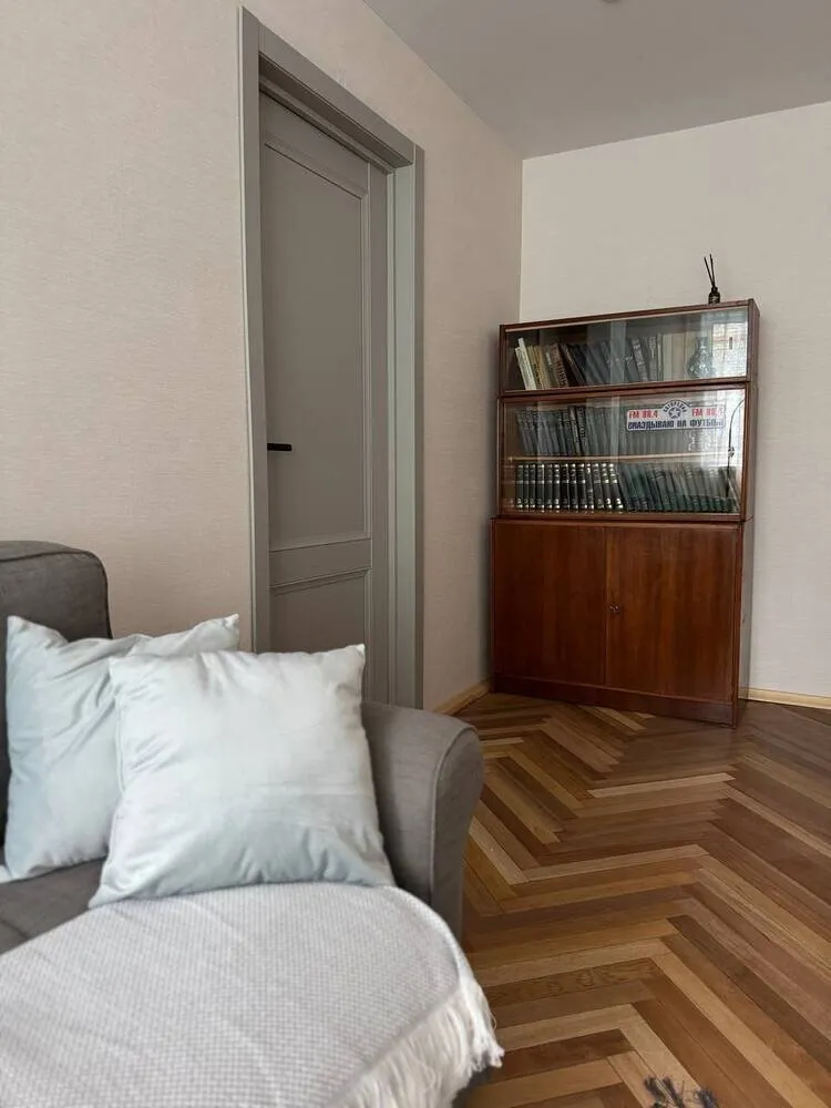 Foto: Sala de estar en estilo Escandinavo, Moderno, Apartamento, Proyecto del día, San Petersburgo, Krushchev, 2 habitaciones, 40-60 metros, Anna Karacheva – fotos en nuestro sitio web