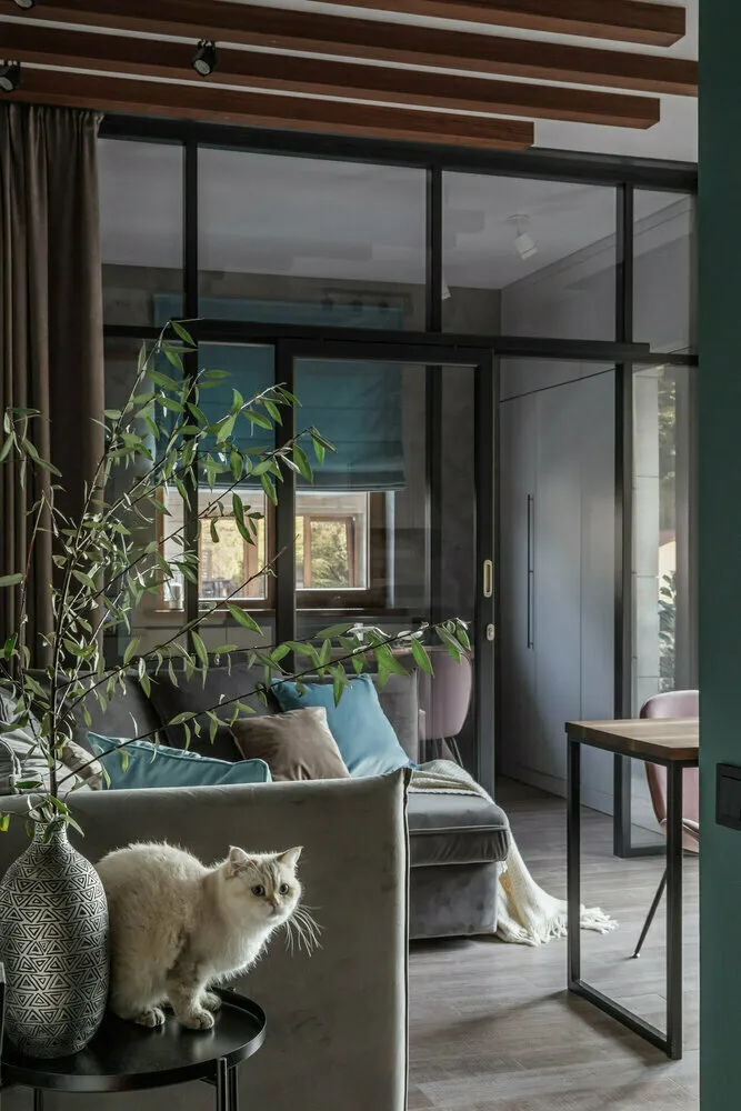 Foto: in Stil , Tipps, Umplanung von Studio, Umplanung in Einzimmerwohnung, Umplanung der Küche, kleine Schlafzimmern, Gestaltung der Terrasse, moderne Küchen – Fotos auf unserer Website