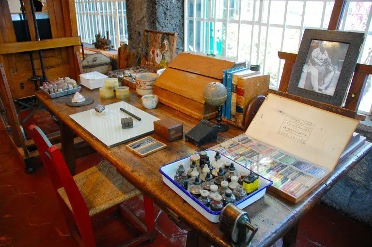 照片：普罗旺斯与乡村风格办公室，装饰与DIY，房屋，蓝屋，墨西哥，家居与小屋，墨西哥城，弗里达·卡罗 – 我们网站上的照片