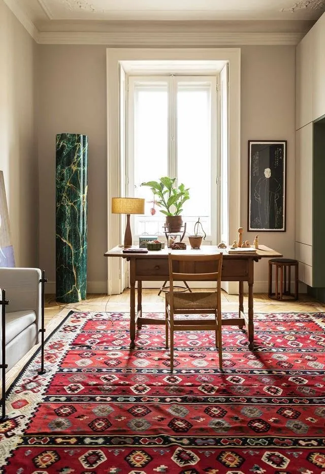 照片:书房在斯堪的纳维亚、现代、东方、折中主义、室内装饰、公寓,2个房间 – 我们网站上的照片