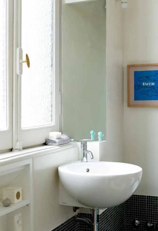 照片:浴室在斯堪的纳维亚、现代、东方、折中主义、室内装饰、公寓,2个房间 – 我们网站上的照片