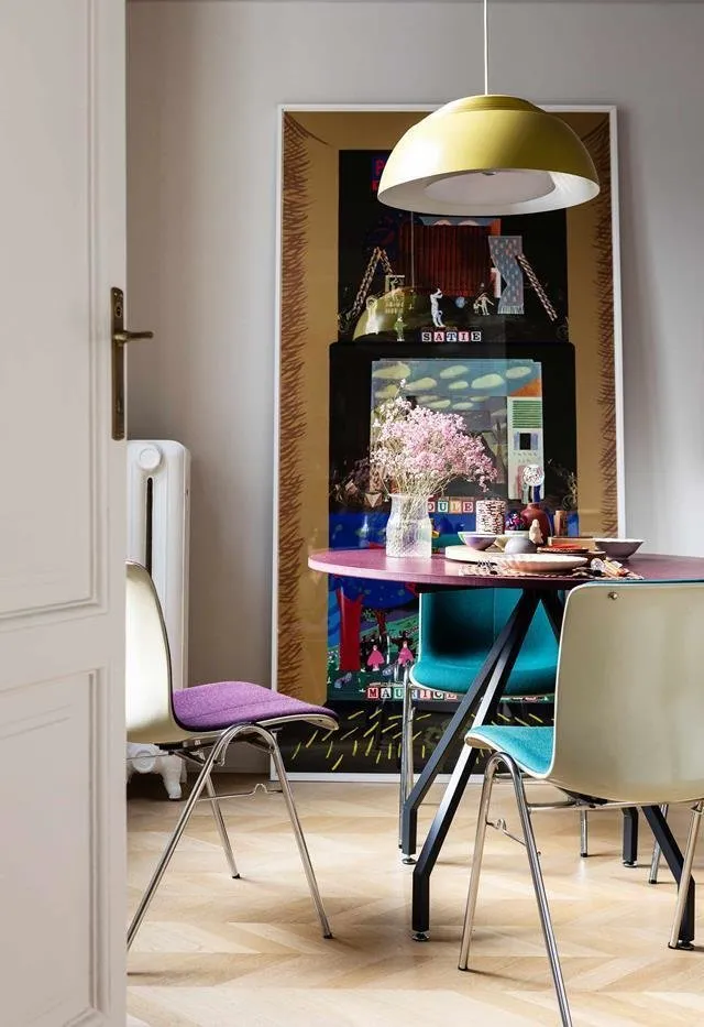 照片:厨房与餐厅在折中主义、现代、东方、室内装饰、公寓,2个房间 – 我们网站上的照片