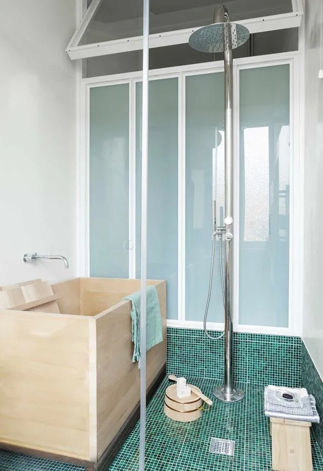 照片:浴室在斯堪的纳维亚、现代、东方、折中主义、室内装饰、公寓,2个房间 – 我们网站上的照片