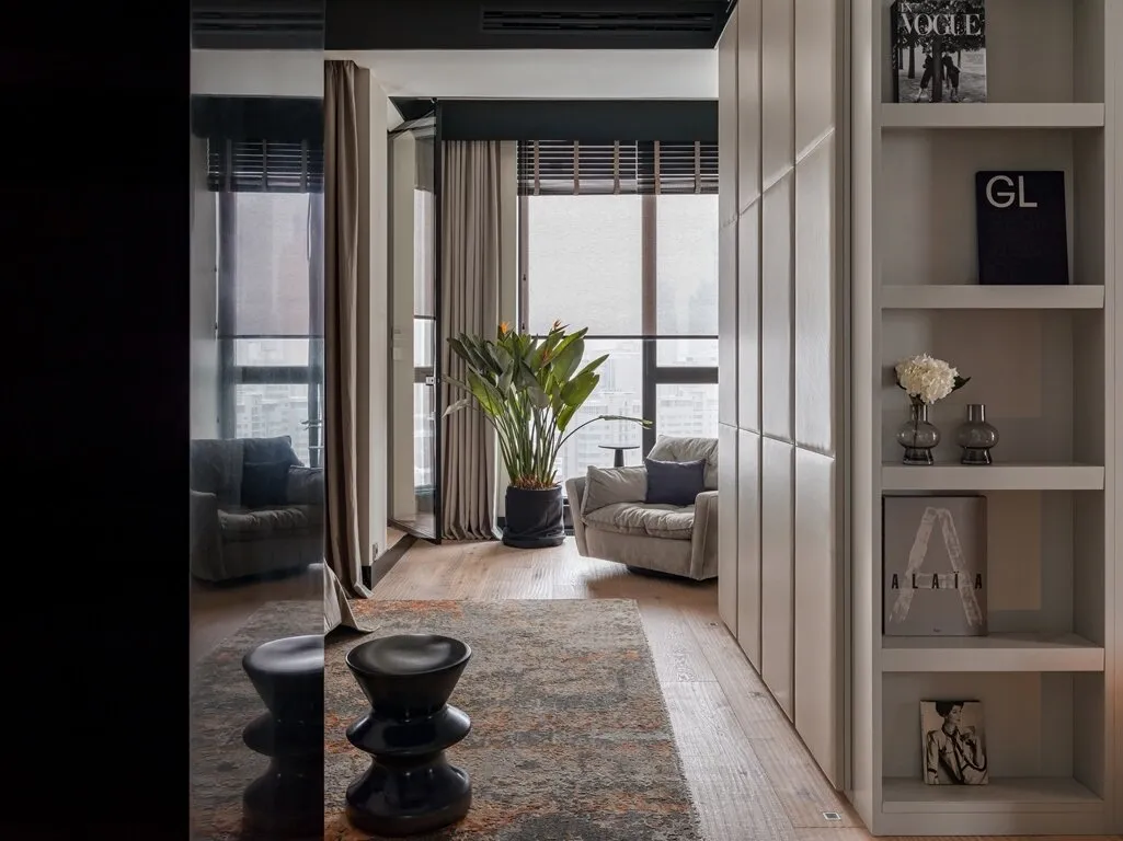 Foto: Entrada en estilo moderno, Apartamento, Proyecto de la semana, Moscú, 4 habitaciones o más, Más de 90 metros cuadrados, #proyectosexclusivos, INRE – foto en nuestro sitio web