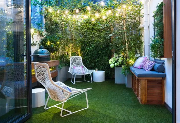 照片:现代风格露台,技巧,乐购(Leroy Merlin),Village Club,埃德·谢罗布雷宁诺夫,烧烤,如何制作烧烤区域 – 我们网站上的照片