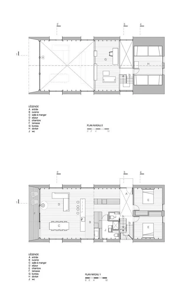 Zdjęcie: w stylu nowoczesnym, Domek, Kanada, Dom i dachówka, Quebec, Ponad 90 metrów – zdjęcie na naszej stronie