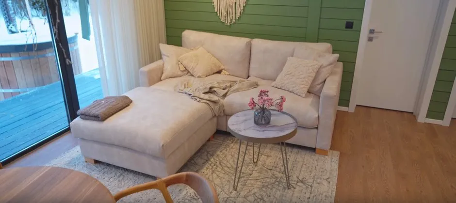 Foto: estilo, casa, vivienda y finca, cómo hacer una casa más cálida, vidrieras panorámicas en la casa, casa con grandes ventanas, casa de madera, casa de un piso, casa acogedora, fotos de Irina Bezrukova en nuestro sitio web