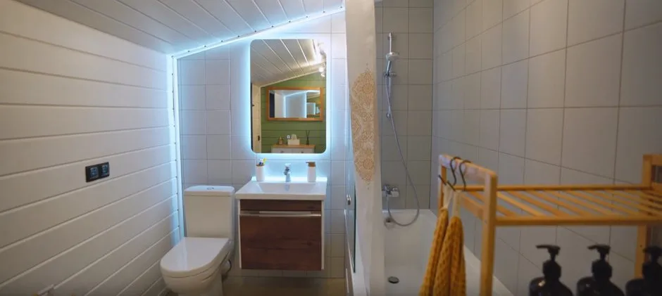 Foto: estilo, casa, vivienda y finca, cómo hacer una casa más cálida, vidrieras panorámicas en la casa, casa con grandes ventanas, casa de madera, casa de un piso, casa acogedora, fotos de Irina Bezrukova en nuestro sitio web