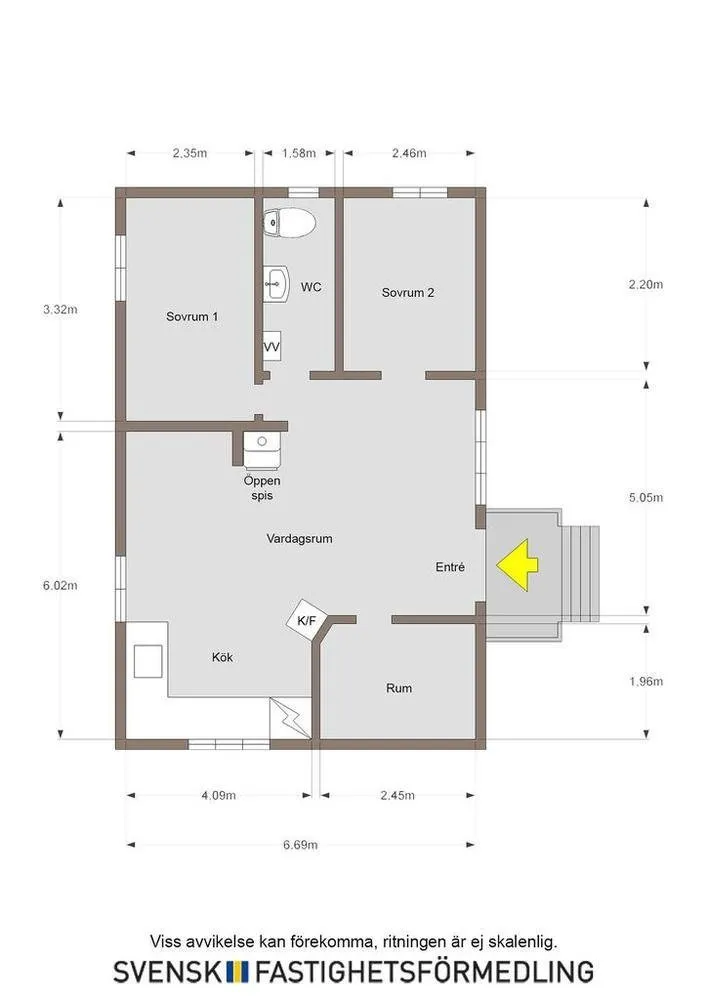 照片:风格图,北欧风格房屋,白色,极简主义,红色,灰色,家居与花园,40-60平方米 – 我们网站上的照片