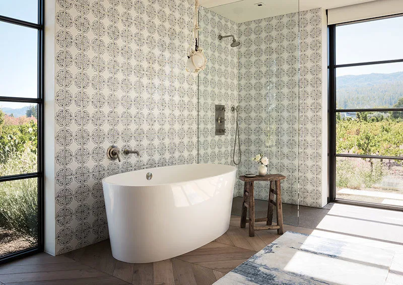 照片:普罗旺斯和乡村风格的浴室,房屋与别墅 – 我们网站上的照片